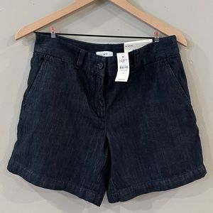 Loft Outlet mid-rise 6” denim short